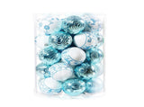 40PCS Xmas Tree Ball Plastic Lightweight Easy to Hang Ball Xmas Ball Decorations Ornaments for V1294-YM0901-3115240093213
