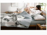 Air Conditioner Quilt Washable Cotton Lightweight Quilt Summer Comforter for Children Adult Type 1 V1294-YM0716-3117220174711