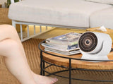 Desktop Warm Air Circulation Heater Quiet Adjustable Angle Space Heater V1188-MS-616-023