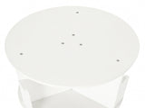 Levede Rotating Bookshelf Corner 4 Tier 3-Section Storage Display 5kg Home White CH1191-AU