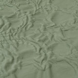 Ardor Adeline Sage Jacquard Damask Quilt Cover Set Queen V442-INT-QUILTCS-ADELINE-SAGE-QS