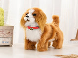 Simulation Dog Toy, Lifelike Stuffed Interactive Pet Toy, Stuffed Animals Electronic Puppy with V1189-WXFWAL-20260319-00776