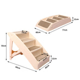 PaWz Pet Ramp Indoor Dog Steps Stair Brown PT1025-BR