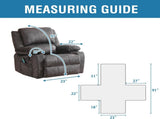 100% Waterproof Power Lift Recliner Chair Cover Non Slip Electric Covers for with Pocket Large V1259-DP01-A-4435