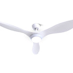 Devanti 52'' Ceiling Fan DC Motor w/Light w/Remote - White CF-B-52-310B-WH