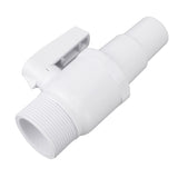 2 Way Ball Valve PVC Pool Ball Valve Replacement for Hayward SP0729 Econoline Above Ground Pool Pump V1294-YM0901-3111240102111