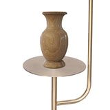 Sarantino Floor Lamp with Metal End Table LMP-MLM-50791-03