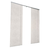 VEVOR Panel Track Blinds Extendable Track 116 to 218 cm W Trimmable Light Gray V952-MBGDBYCW4588U6BC9V0