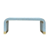 MOTHER OF PEARL MEDITERRANEAN BREEZE LOW PROFILE COFFEE TABLE V742-VC10