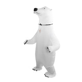 Inflatable Polar Bear Costume Reinforced Stitching Lightweight Reusable Waterproof Blow Up Animal V1294-YM0710-3115230111111