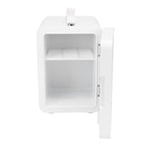 Mini Skincare Fridge with LED Mirror 3 Levels Dimmable 6L Cooler Warmer Portable Handle Makeup Small V1294-YM0901-3113240267511