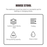 Worgeous Minimalist Design Stool Wood 1Pack V1192-AZ-W-23925