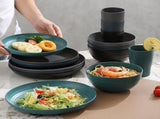 Darzheoy 16 Pieces Kitchen Dinnerware Set, Service for 8, Dinner Plates, Dessert Plate, Cereal V1189-WXFWAL-20260326-02059
