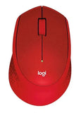 Logitech M331 SILENT PLUS Wireless Mouse RED DPI 1000 1-Year Limited Hardware Warranty V1202-V2-MILT-M331-RED