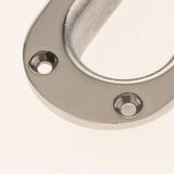 Hawse Pipe Silver Winch Cable Lead Guide Stainless Steel Rectangular Boat Fairlead for Marine Ship V1259-DP01-A-1396