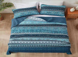 Opalescent Quilted coverlet and pillowcovers set Shimmering Beauty - Queen size V745-MAC080422Q13U