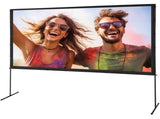 Projector Screen with Stand, 120 inch 169 4K 1080 HD Outdoor Movie Screen with Stand, Wrinkle-Free V952-TYPM20ZJSPJ15KMU2V0