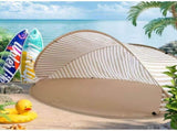 Beach Tent Sun Shelter, Beach Shade Tent with UPF 50 UV Protection for 2-3 Person, Portable & Easy V1192-AZ-W-21195