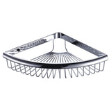Shower Corner Shelf for Bathroom Brass Basket Organizers and Storage Shampoo Soap Holder Polished V1370-AZ4-06430