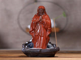 Ceramic Incense Holder Censer Smoke Backflow Incense Burner Decor Ornament V1294-YM0901-JY24724-02