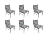 6PCS High Elasticity Chair Cover Removable Washable Dustproof Home Hotel Dining Chair CoversType 4 V1294-YM0523-3117220049014