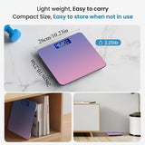 High-Precision Smart Bathroom Scale with LCD Display V1142-TM601102350175340