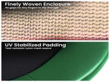 Kahuna 16ft Trampoline Pad and Net - Green KAH-PDNET-16-GN