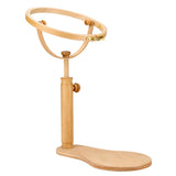 Embroidery Stand Hoop Wood Embroidery & Cross Stitch Hoop Ring Frame Adjustable Sewing Tools S V1294-YM0722-JY03976-01