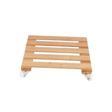 Plant Display Stand Indoor Living Room Shelf Free Standing Shelf with Row Wheel for Garden V1294-YM0901-190119QY0141