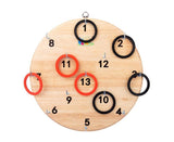 Ring Toss Game,Indoor Outdoor for Babies Adults Family,Fun Tailgate or Hangs on Wall,Exciting Gift V1263-JX-2313
