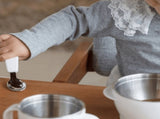 RICHELL TLI Stainless steel Feeding Set White DTK12282