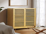 Levede Bamboo Storage Cabinet Freestanding Natural EA0277_NZ