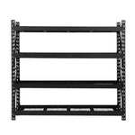 Giantz 4Mx2M Garage Shelving Warehouse Rack Pallet Racking Storage Shelve Black WR-E-2020-200BK-ABCX2