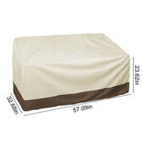 Kdkad Patio Benches Loveseat Covers, Heavy Duty Patio Bench Loveseat Cover, Waterproof Outdoor V1189-WXFWAL-20260326-03000
