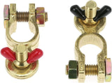 Brass Marine Grade Battery Terminal Top Post, 8 Pairs Battery Terminal Connectors, Battery Terminal V1258-DP02-C-3313