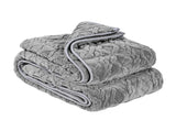 Weighted Blanket, 9 kg, 1524 x 2032 mm Queen Size, Sherpa Fleece Heavy Blanket with Glass Beads, V952-JZMTYGRTHRT2DXUNJ001V0