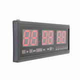Large Digital LED Wall Timer Battery Clock With Calendar Temperature V1294-YM0901-09EXJ45201