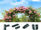 Metal Garden Arch Trellis Iron Plant Support Outdoor Climbing V178-66754