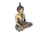 Buddha Ornament Resin Retro Small Decorative Desktop Sitting Buddha Statue for Home Office V1294-YM0715-3115210274811