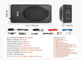 8" 400W Underseat Car Subwoofer, Slim Powered Car Subwoofers Under the Seat, Low Profile Audio Sub V952-MCXAZQCZYXDYQHTAXV9