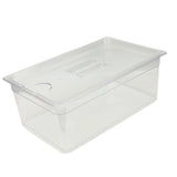25L Slow Cooker Container with Lid Food Storage Case Multipurpose PP Transparent Clear Bin V1294-YM0901-3118250128111