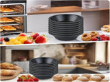 Tutuviw 6 Pack 5 inch Reusable Small Pans, Nonstick Small Tins, Carbon Steel Pans, Mini V1189-WXFWAL-20260319-00199