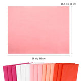 Multi Color Tissue Paper for Wrapping Flowers Craft Use Lightweight Wrapping Liner Sheets V1369-AZ3-W-16665