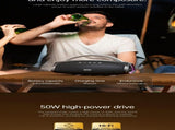 KA38 Wireless Bluetooth Portable Speaker, V1300-KA38-BLACK