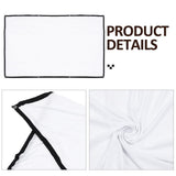 Universal White Portable Projection Screen Cloth for Home Theater and Business Presentations V1370-AZ4-08775