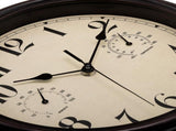 Waterproof Outdoor Wall Clock with Thermometer and Hygrometer, Retro Silent Non-Ticking Battery V1237-ZY00B08J69B2S1