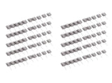 100PCS Fertilizer Mesh Basket Column Shape Stainless Steel Nutrition Box Tools for Garden Nursery V1294-YM0703-3111230084211