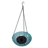 Hanging Solar Bird Bath Fountain Set 9.3in Diameter Bird Bath Bowl with Solar Powered Pump for V1294-YM0901-3111240295212