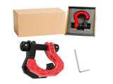 3/4" Separate Shackles, Break Strength Easy Open Towing Winch Shackles, Heavy Duty Shackles with V1192-AZ-W-0479