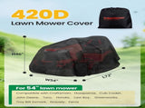 Riding Lawn Mower Cover, 54 Riding Lawn Tractor Cover Waterproof Heavy Duty Durable V1258-DP02-C-867